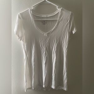 Size XL Moral Fiber white tee shirt